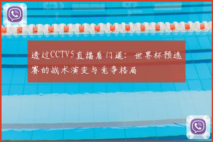 透过CCTV5直播看门道：世界杯预选赛的战术演变与竞争格局